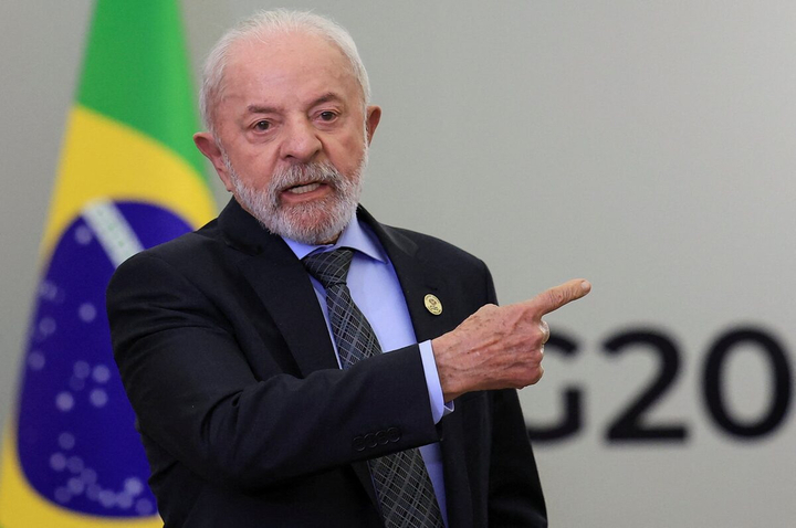 Ông Luiz Inacio Lula da Silva, Tổng thống Brazil. (Ảnh: Reuters)