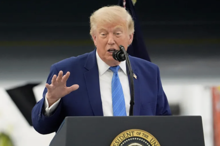 Tổng thống Mỹ Donald Trump. (Ảnh: AP)