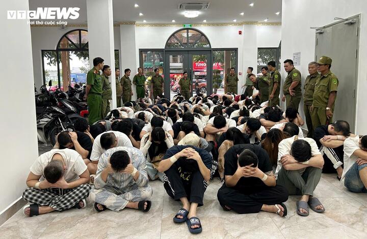 Nhiều đối tượng lừa đảo người nước ngoài bị phát hiện đang hoạt động ở TP.HCM. (Ảnh: Công an cung cấp)