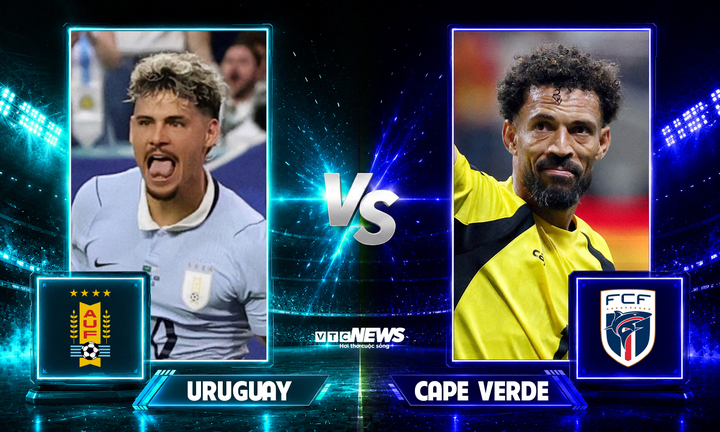 Uruguay đáu với Cape Verde ở lượt trận thứ hai bảng H World Cup 2026.