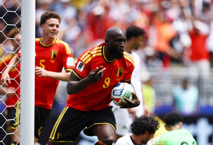 Lukaku góp công lớn trong trận Bỉ hòa Ai Cập. (Ảnh: Reuters)