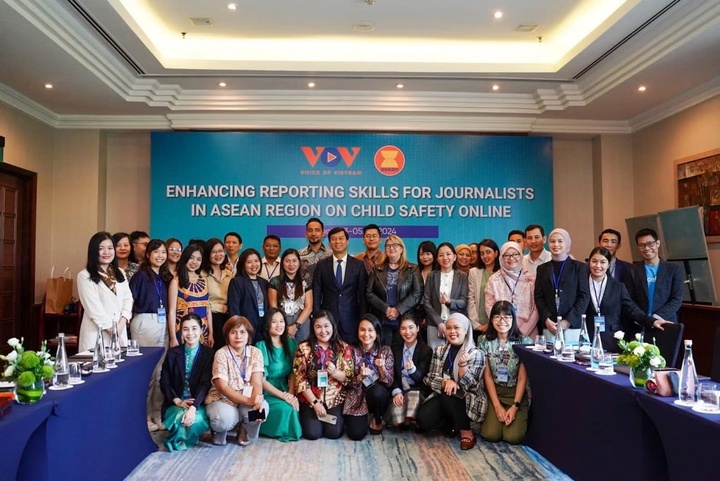 Đài Tiếng nói Việt Nam triển khai dự án đào tạo kỹ năng báo chí cho các nhà báo ASEAN nhằm tăng cường bảo vệ trẻ em trên không gian mạng.