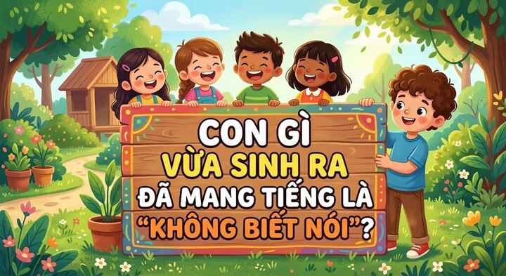 Con gì vừa sinh ra đã mang tiếng là 'không biết nói'? (Ảnh minh họa)