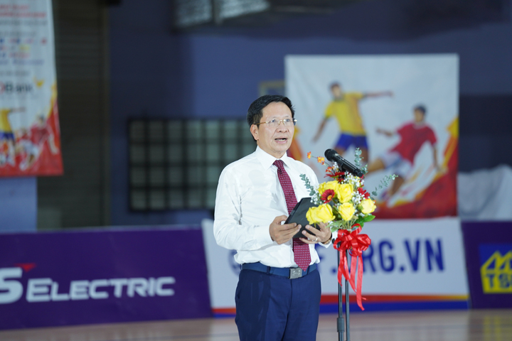 Ông Vũ Hải Quang phát biểu trong lễ khai mạc