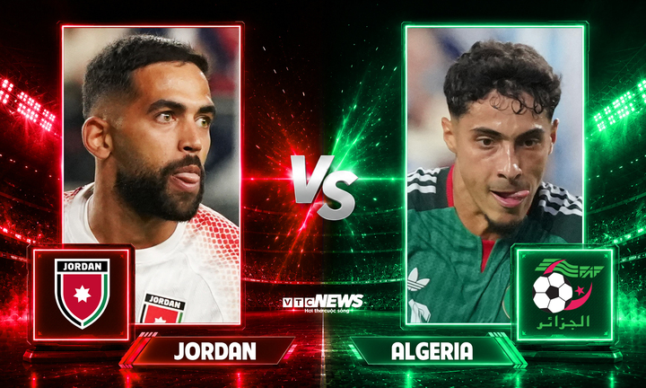 Jordan đấu với Algeria ở lượt trận thứ hai bảng J World Cup 2026.
