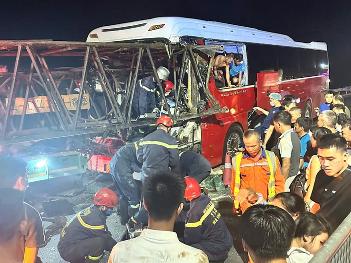 Hiện trường vụ tai nạn