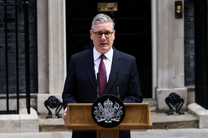 Thủ tướng Anh Keir Starmer tuyên bố từ chức. (Ảnh: Reuters)