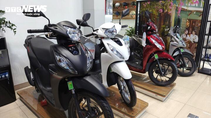 Xe máy Honda. (Ảnh: Mạnh Hùng)