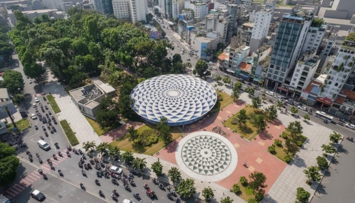 Khu vực quanh ga Bến Thành được quy hoạch TOD rộng 188,57 ha, giáp sông Sài Gòn và nhiều tuyến đường huyết mạch...