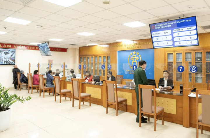 Trung tâm Phục vụ hành chính công chi nhánh số 3, TP Hà Nội.