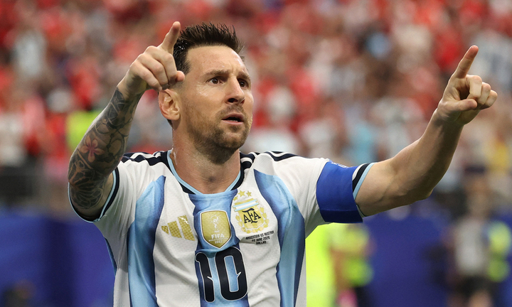 Messi chính thức trở thành cầu thủ ghi bàn nhiều nhất lịch sử World Cup. (Ảnh: Reuters)
