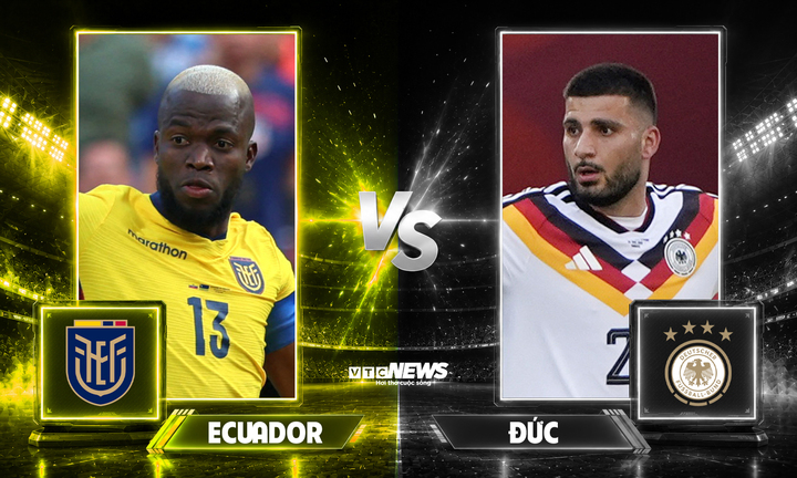 Ecuador đấu với Đức ở lượt trận cuối bảng E World Cup 2026.