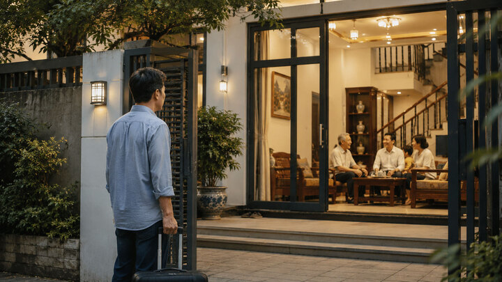 Tôi đi xuất khẩu lao động nhiều năm, ăn uống kham khổ, không dám tiêu gì để dành tiền cho bố mẹ xây nhà, rồi họ sang tên nhà cho anh trai mà không hề cho tôi biết.