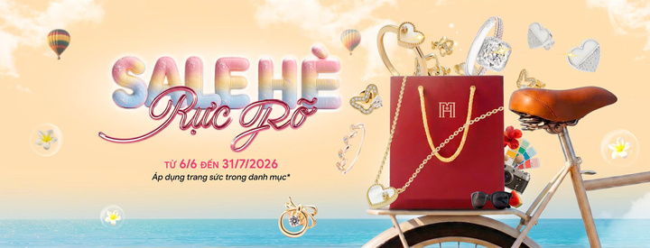 Chương trình Sale hè rực rỡ với 3 tầng ưu đãi tại Bảo Tín Mạnh Hải.