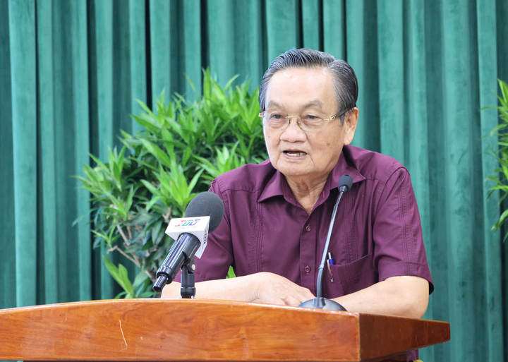 TS Trần Du Lịch: Sự đóng góp của TP.HCM có ý nghĩa đặc biệt quan trọng, là giải phóng nguồn lực phát triển.