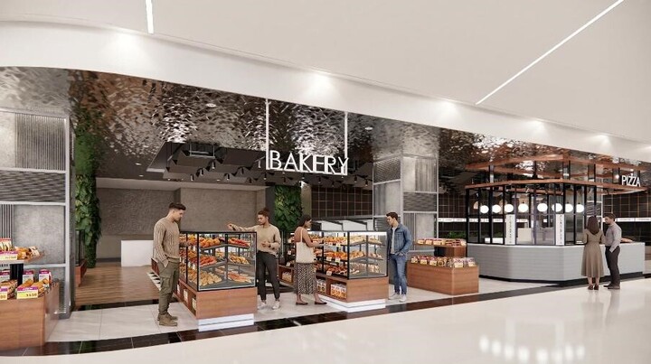 Bên trong khu vực AEON Bakery rất được mong chờ tại AEON Đà Nẵng Thanh Khê.