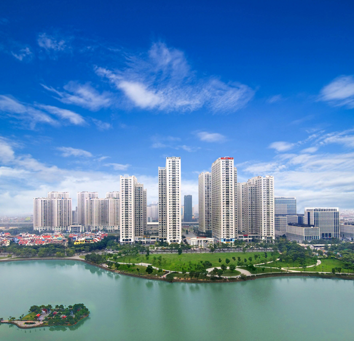 Khu đô thị Thành phố giao lưu là một trong những dự án quy mô của Tập đoàn Geleximco.