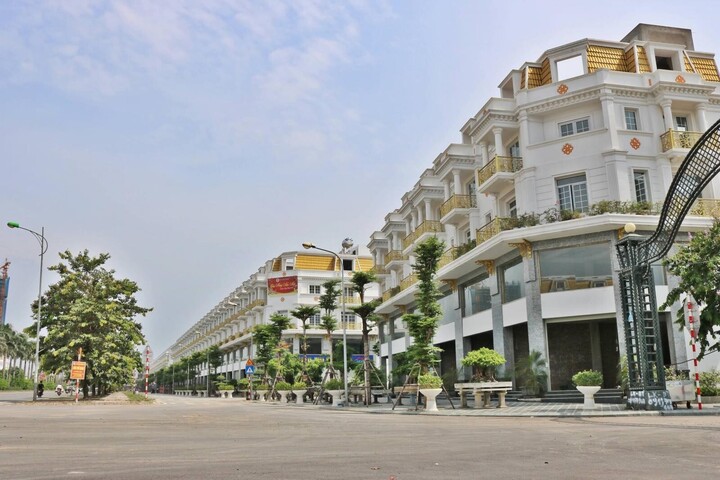 Một góc Khu đô thị Geleximco Lê Trọng Tấn.