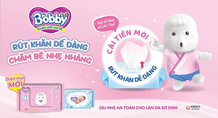 Khăn ướt em bé Bobby Care: Giải pháp làm sạch dịu nhẹ và an toàn cho bé - 1