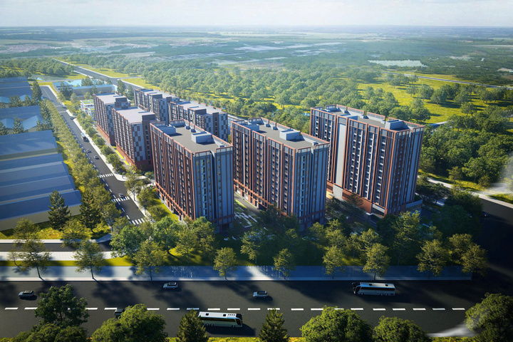 Một dự án khu lưu trú cho công nhân và chuyên gia tại Khu công nghiệp Đại An (Hải Phòng).