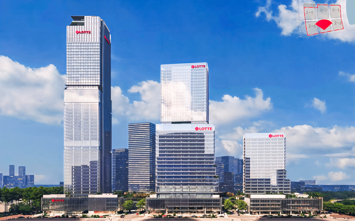 Phối cảnh dự án Lotte Eco Smart City Thủ Thiêm.
