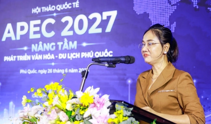 Bà Nguyễn Thị Kim Loan, Phó Chủ tịch UBND Đặc khu Phú Quốc. (Ảnh: B.L)
