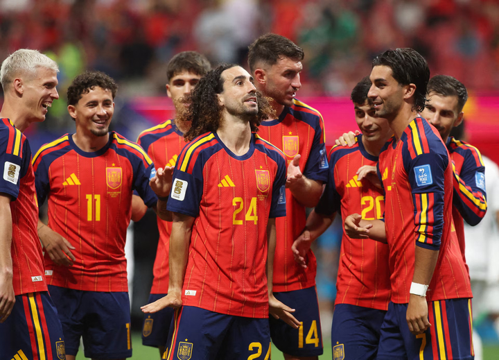 Tây Ban Nha giữ sạch lưới sau cả 4 trận ở World Cup 2026. (Ảnh: Reuters)