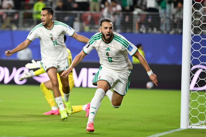 Đây là lần đầu Algeria trở lại World Cup kể từ kỳ giải năm 2014, khi từng lọt vào vòng 1/16. (Ảnh: AP)