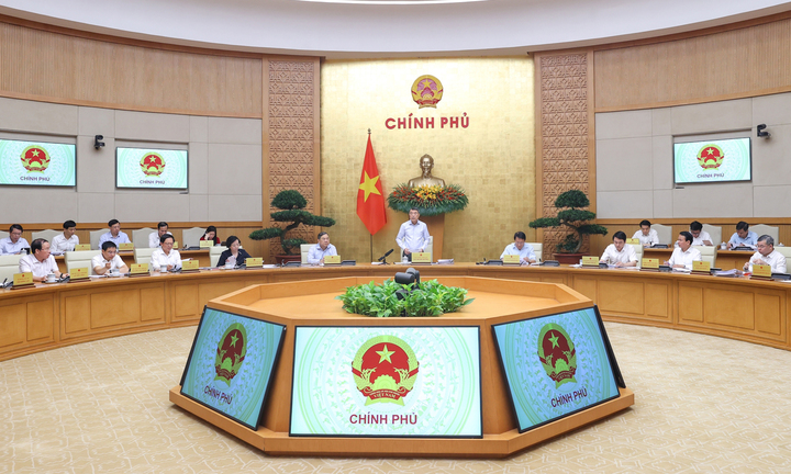 Quang cảnh cuộc họp. (Ảnh: VGP)