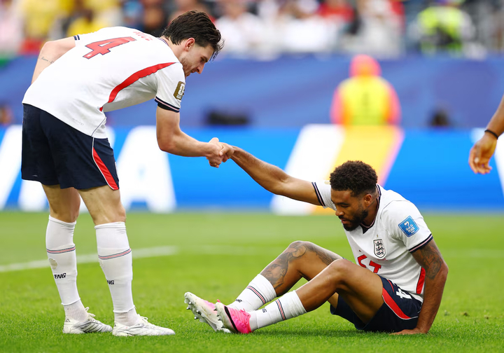 Hậu vệ Reece James hiện đang dính chấn thương gân kheo. (Ảnh: Reuters)
