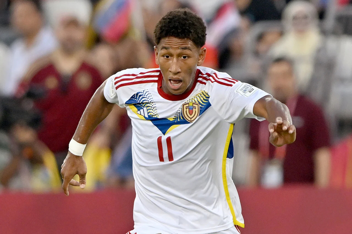 Yimvert Berroteran trong trận đấu giữa Ai Cập và Venezuela tại U17 World Cup. (Ảnh: FIFA)