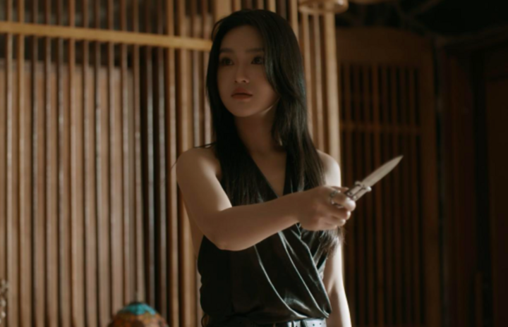 Diễn viên Cù Thị Trà trong vai Sương.