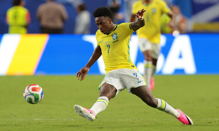 Phong độ của Vinicius là cơ sở quan trọng để Brazil có tỷ lệ thắng cao. (Ảnh: Reuters)