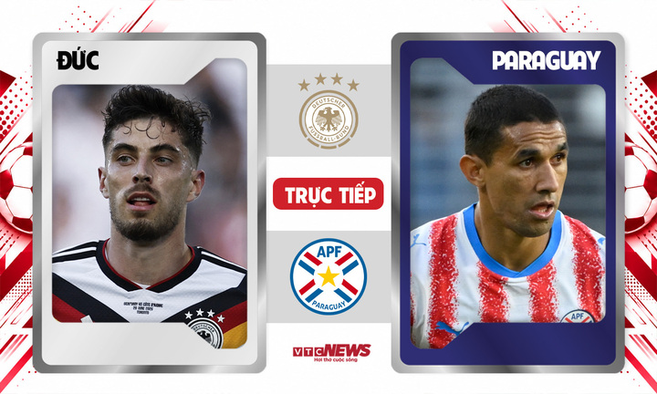 Đội tuyển Đức đấu với Paraguay ở vòng 1/16 World Cup 2026.