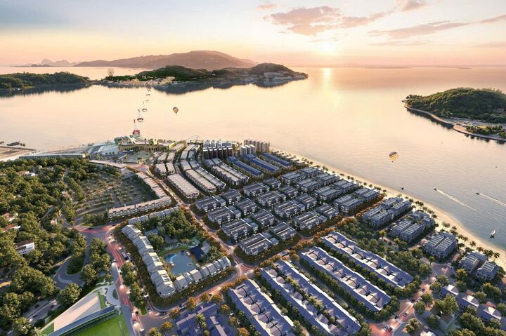 Các tổ hợp trên trục đại lộ Trần Phú có nhiều cơ hội đón đầu dòng du khách chi tiêu cao (Ảnh phối cảnh Vinhomes Pearl Bay số 9 Trần Phú)