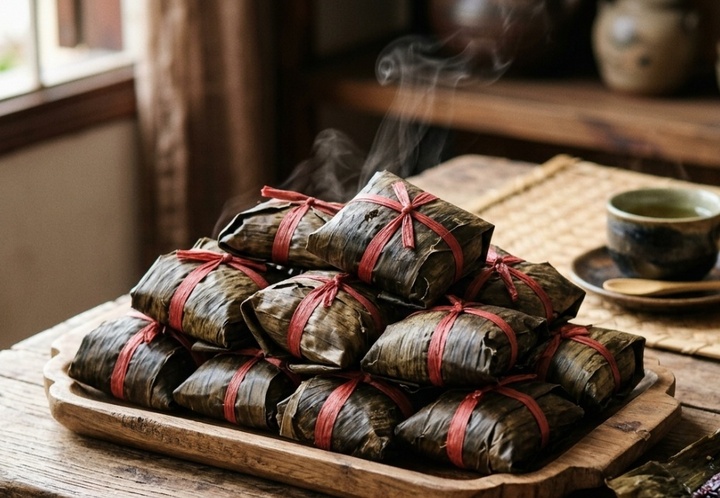 Bánh gai có tên gọi sắc nhọn nhưng lại là thức bánh mềm dẻo, ngọt ngào. Ảnh minh họa: AI