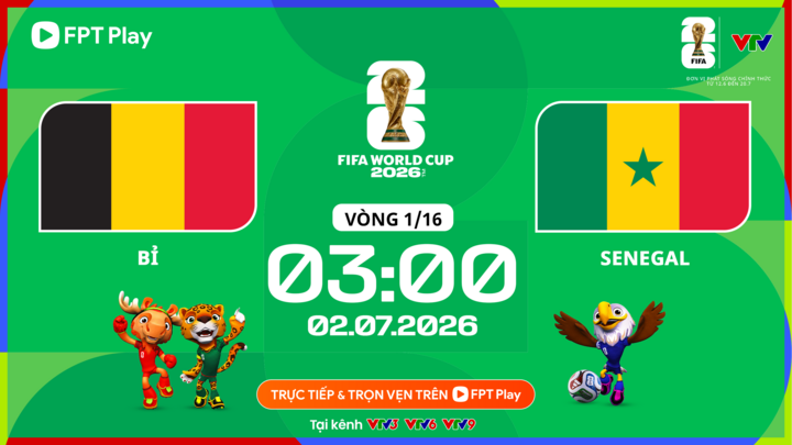 Link xem trực tiếp Bỉ vs Senegal 3h ngày 2/7, vòng 1/16 World Cup 2026 link xem truc tiep bi vs senegal 08245517 - Link xem trực tiếp Bỉ vs Senegal 3h ngày 2/7, vòng 1/16 World Cup 2026