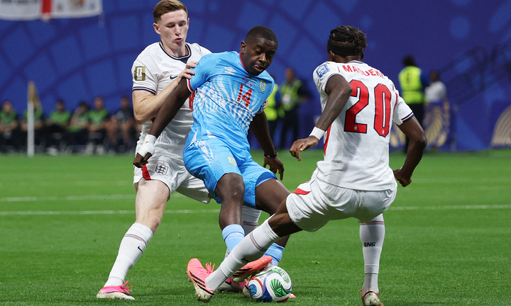 Đội tuyển Anh đấu với CHDC Congo ở vòng 1/16 World Cup 2026. (Ảnh: Reuters)