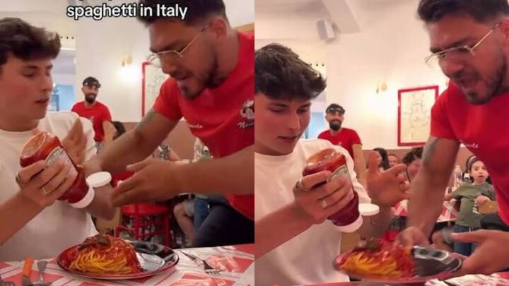 Nhiều du khách tinh nghịch thường trêu người Italy bằng cách cho tương cà.