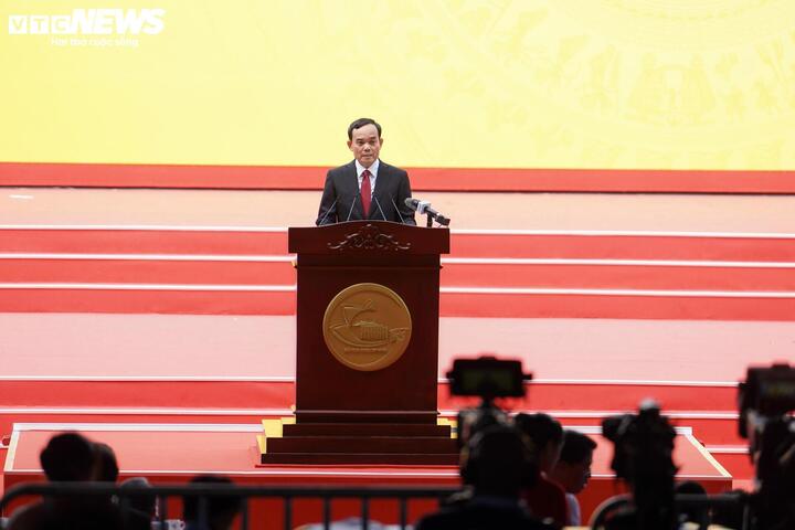 Bí thư Thành ủy TP.HCM Trần Lưu Quang. (Ảnh: Lương Ý)