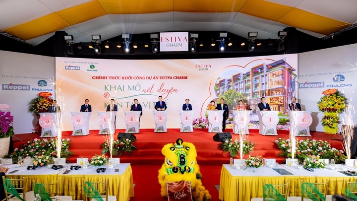 Lễ khởi công dự án Estiva Charm.