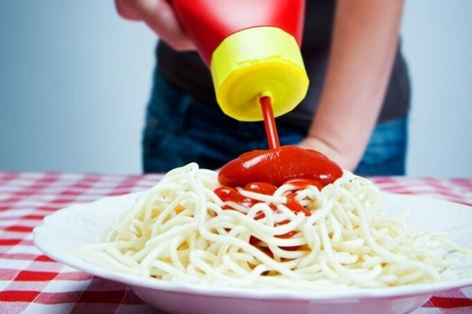 Sử dụng các loại tương cà chua công nghiệp sẽ làm giảm độ ngon của mỳ Ý. (Ảnh: Piatti)
