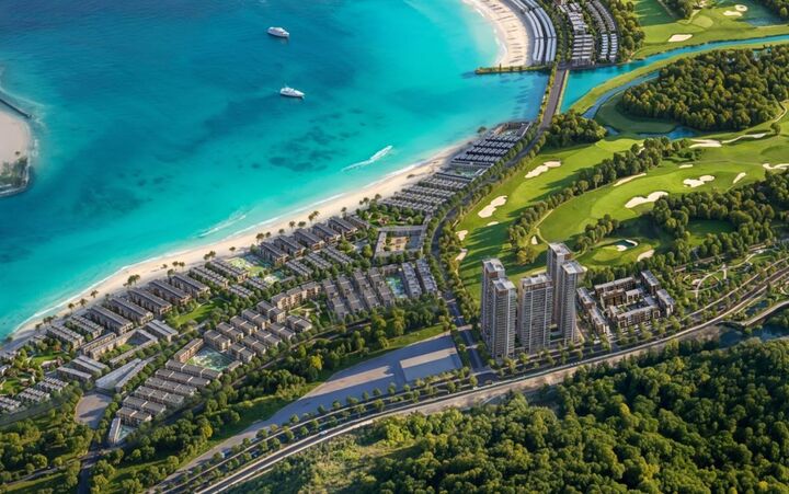 Các tòa chung cư được quy hoạch tại Vinhomes Global Gate Hạ Long có tầm view trực diện vịnh di sản.