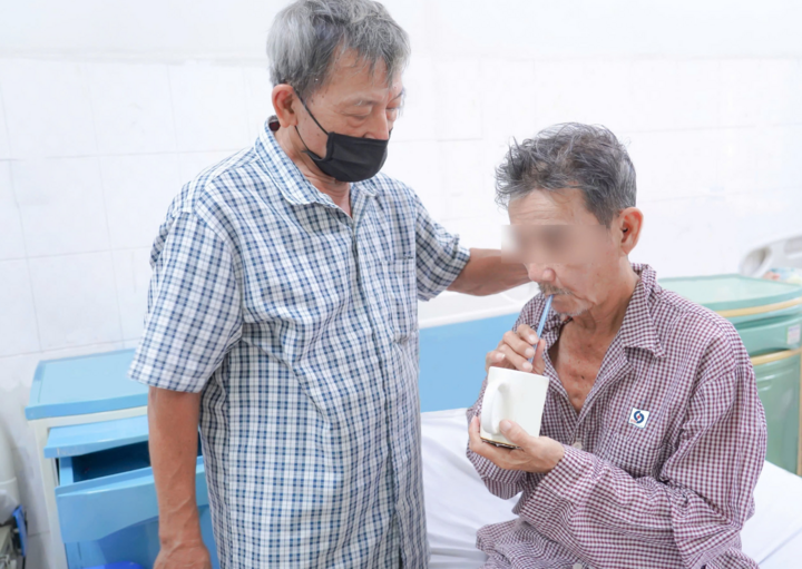 Sau phẫu thuật, sức khỏe bệnh nhân hồi phục tốt và được xuất viện sau 7 ngày điều trị tại Bệnh viện Nhân dân Gia Định. (Ảnh: BVCC)