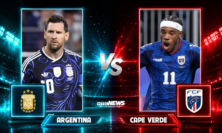 Argentina đấu với Cape Verde ở vòng 1/16 World Cup 2026.