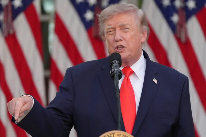 Tổng thống Mỹ Donald Trump. (Ảnh: AP)