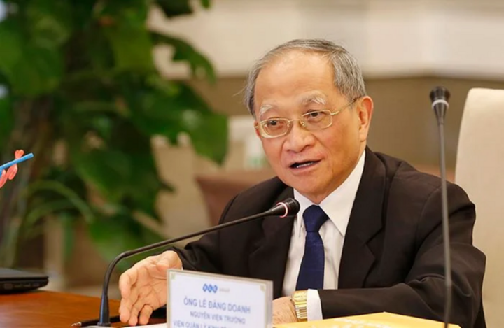 Chuyên gia kinh tế Lê Đăng Doanh.