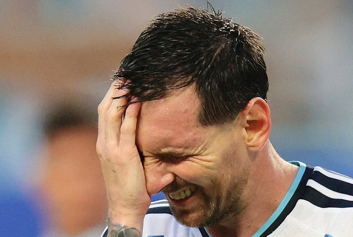 Lionel Messi trải qua trận đấu căng thẳng nhất kể từ đầu World Cup 2026.