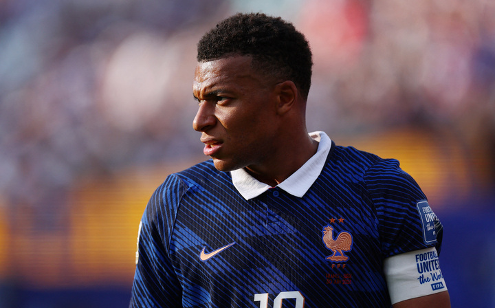 Mbappe chưa có cơ hội nào.