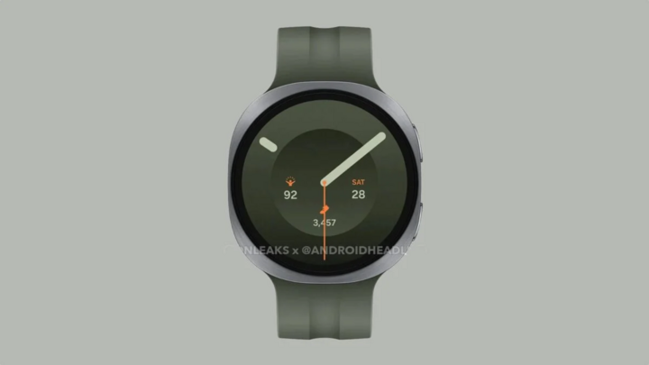 Hình ảnh render Galaxy Watch 9 - mẫu smartwatch mới vừa được Samsung xác nhận. (Ảnh: Android Headlines)